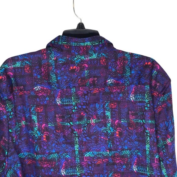 Robert Graham Shirt Mens 2XL Multi Hardrock Classic Fit Button Front Abstract - Picture 11 of 16